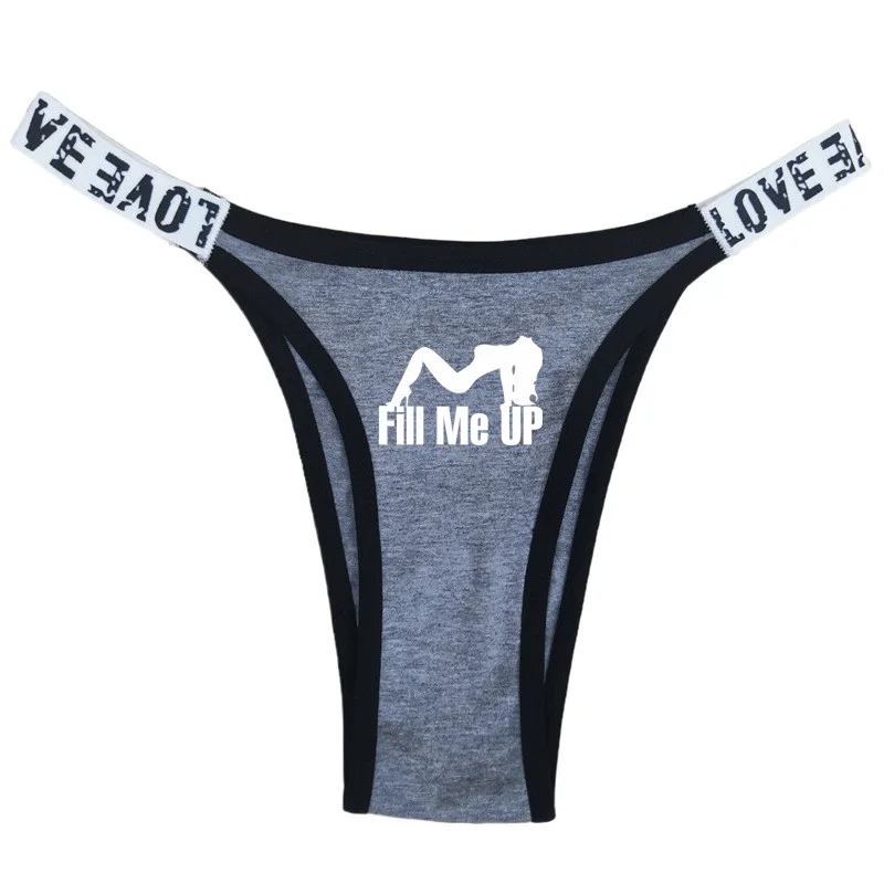 

Нижнее белье женское с принтом «губы» и Т-образной задней частью