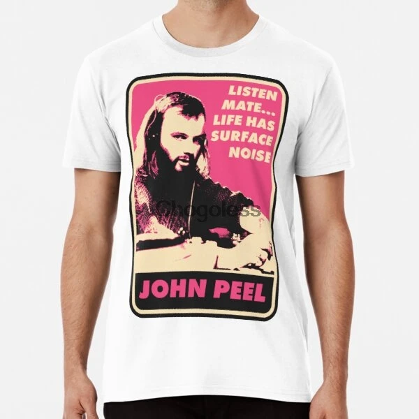 Мужская футболка розовая Женская и мужская John Peel|Мужские футболки| |