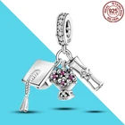 Шармы-подвески для браслета Pandora, серебристого цвета