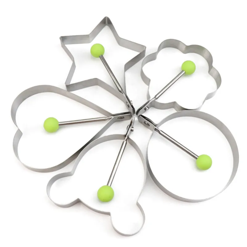 5 стилей нержавеющая сталь жареное яйцо формирователь форма для блинов омлета