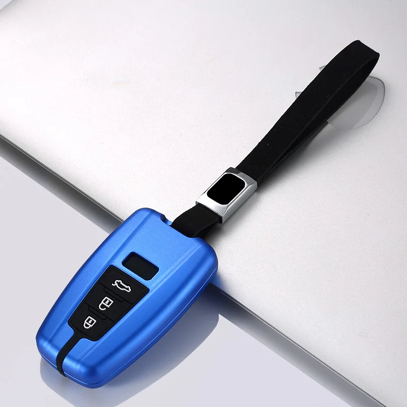 

Aluminum Alloy Car Key Case Cover for Toyota Prius Camry Corolla C-HR CHR RAV4 Prado 2018 Accessories Keychain Car Accessories