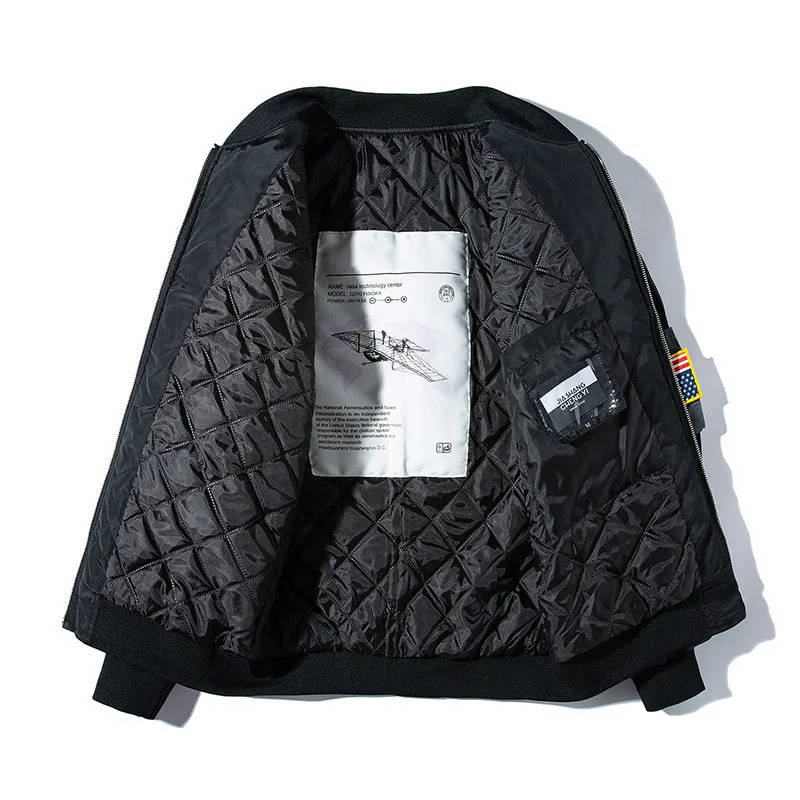 INS/Супер популярная мужская куртка в стиле хип хоп на весну и осень модные куртки