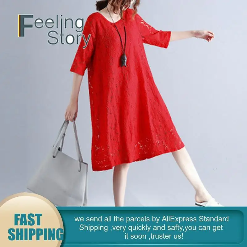 Для женщин платья 2019 Лидер продаж розовый вышивка кружева платье элегантный