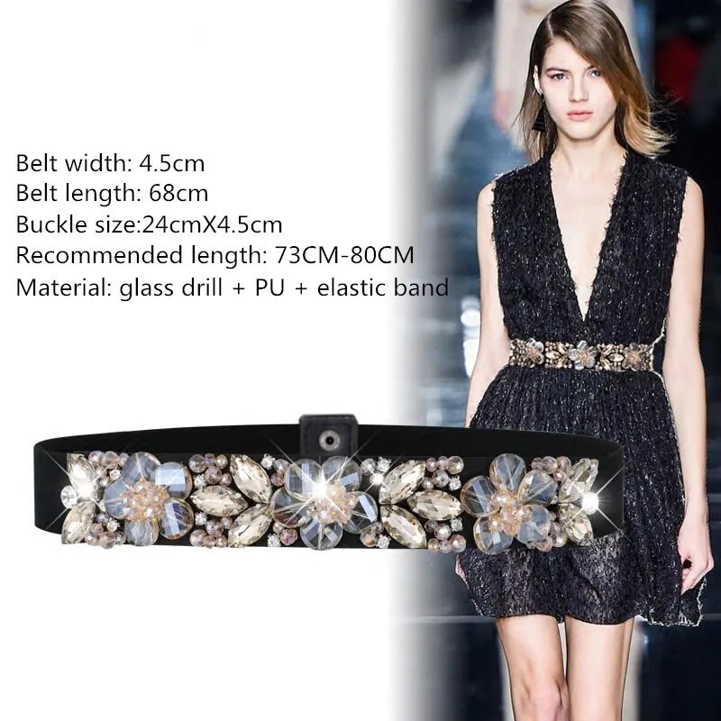 Женские Эластичные эластичный со стразами пояс тканые женские модельные туфли с