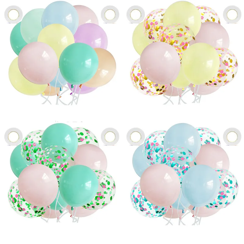 Шары гелиевые в виде макарон украшение для дня рождения 15/20 шт.|Воздушные шары и