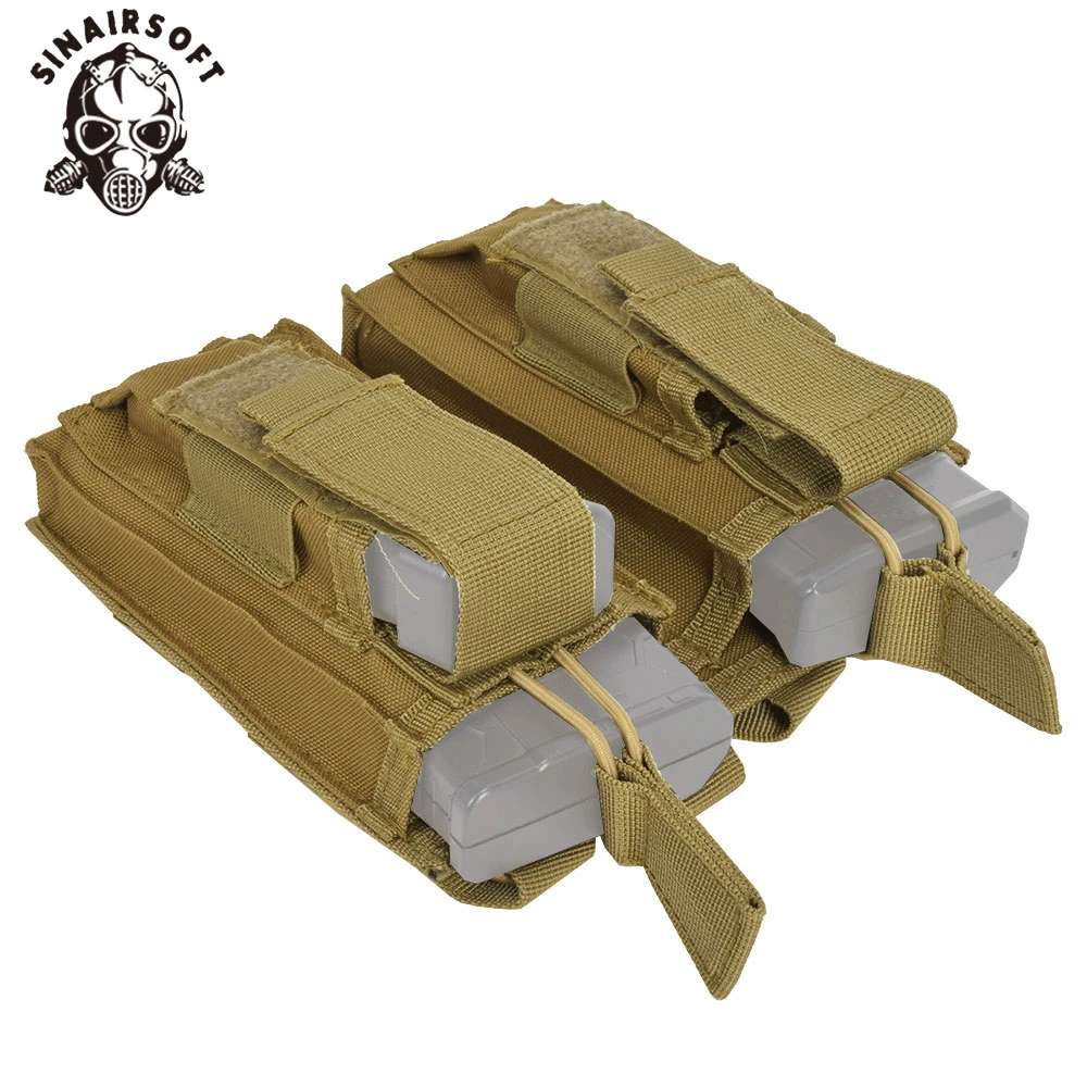 Тактический нейлоновый двойной мешочек для журналов 223/5.56 мм тактический жилет