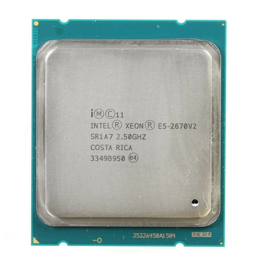 Процессор Intel Xeon E5 2670V2 2670 V2 2 5 ГГц десятиядерный двадцать потоков 25 Мб 115 Вт LGA 2011 -