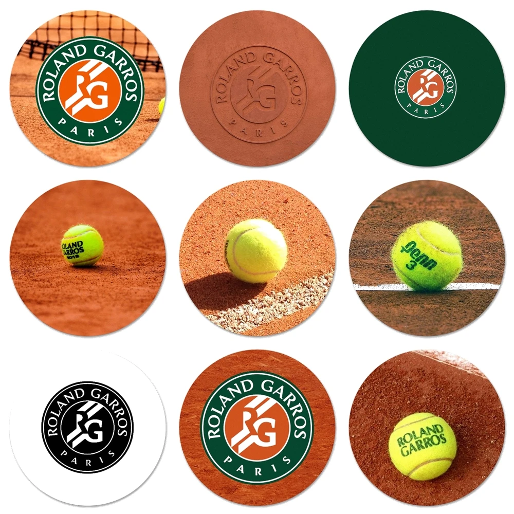 Открытая брошь Roland Garros Французский Париж значок косплея аксессуары для одежды