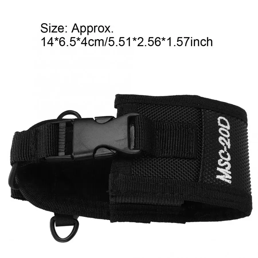 MSC-20D из нейлоновой чехол для иди и болтай Walkie Talkie BaoFeng UV-5R UV-5RA UV-5RB UV-5RC/5RE UV-B6 BF-888S TYT