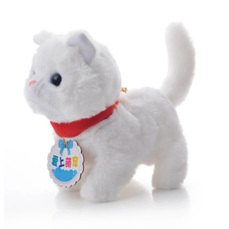 

Simulation will call and walk children's gifts cats cute pets electric plush toy