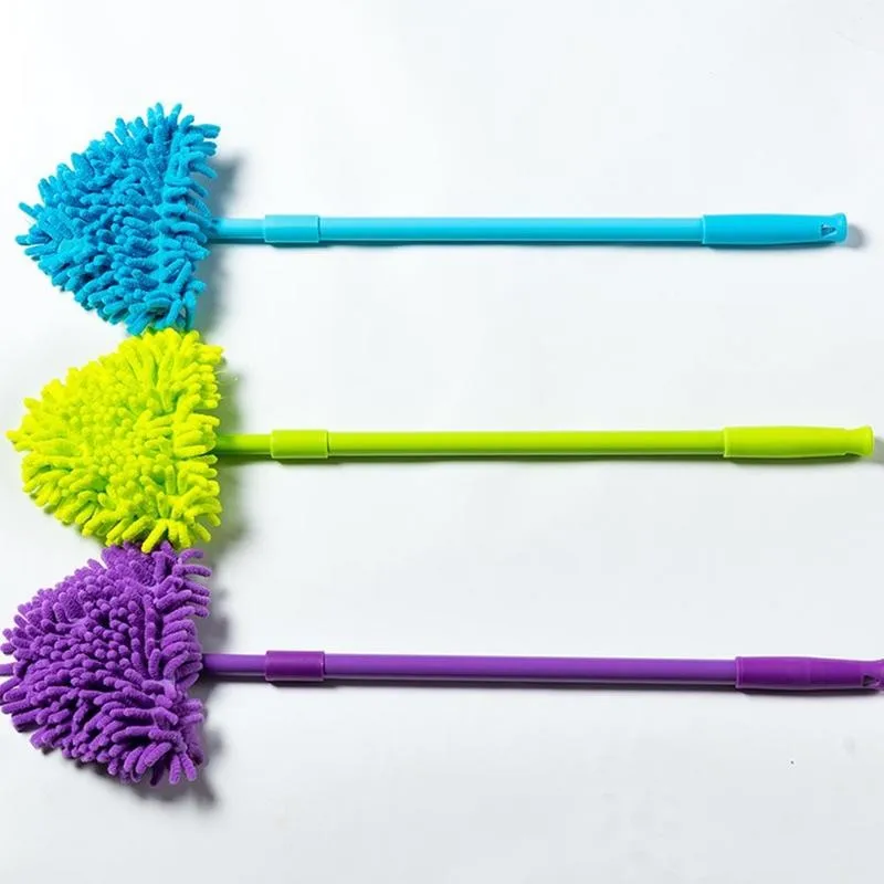 180 градусов вращающийся Регулируемый треугольная Чистящая Швабра для дома на