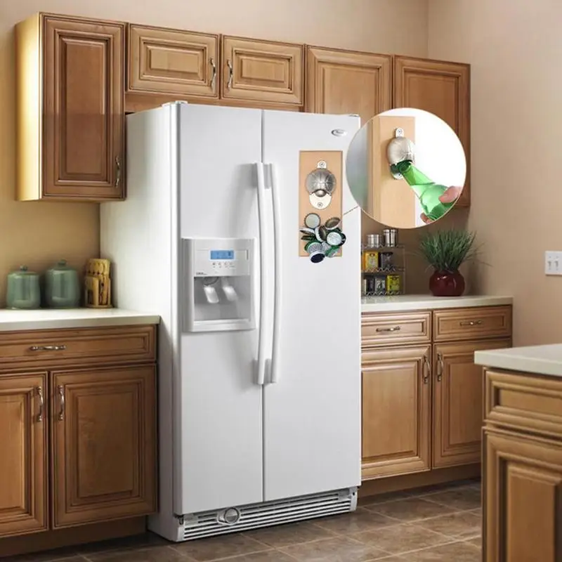 

High quality Creative Vintage Bottle Opener Wall Mounted Glass Cap Wine Beer Opener Tool Bar Drinking Accessories Home Decor