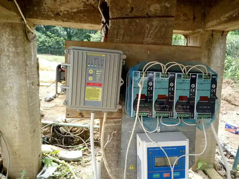 

Jilu brushless DC motor solar submersible pump for daily water supply with mppt controller solar water pump