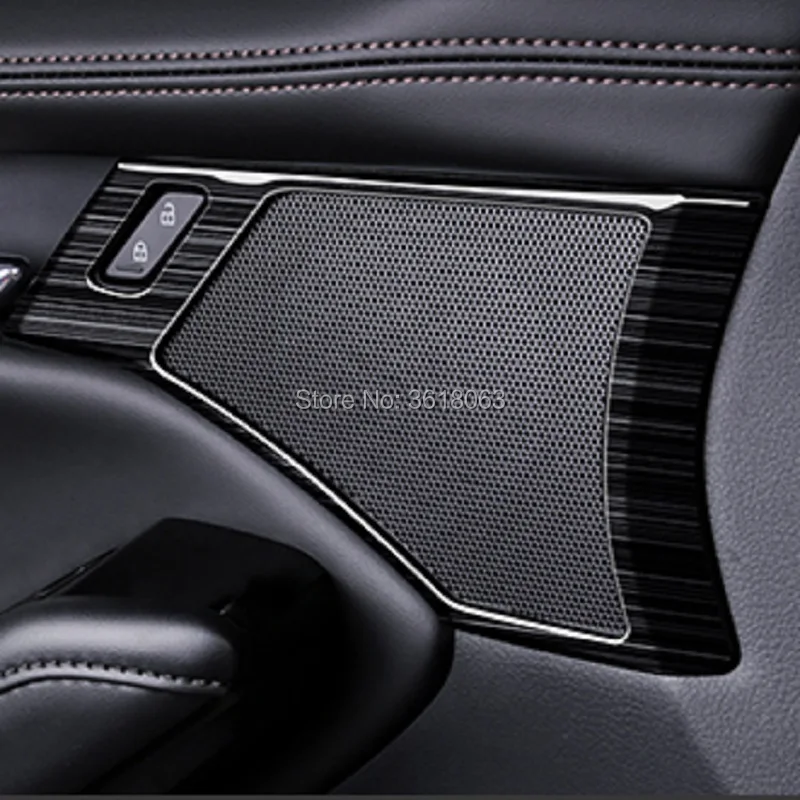 Для Mazda 3 2019 2020 из нержавеющей стали автомобильная передняя дверь