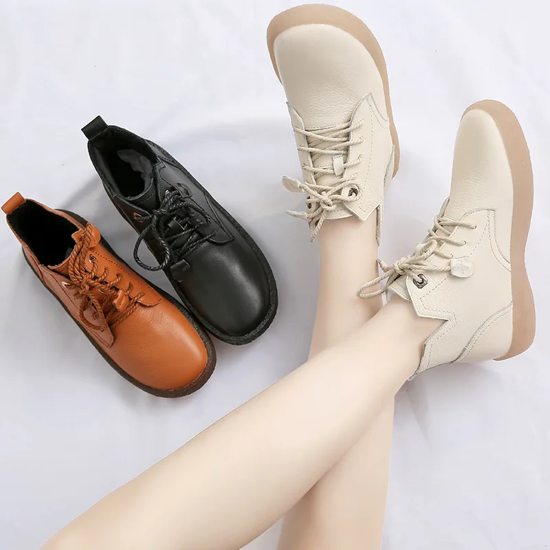 PEIPAH/Дизайнерские Брендовые женские ботильоны ручной работы из натуральной кожи