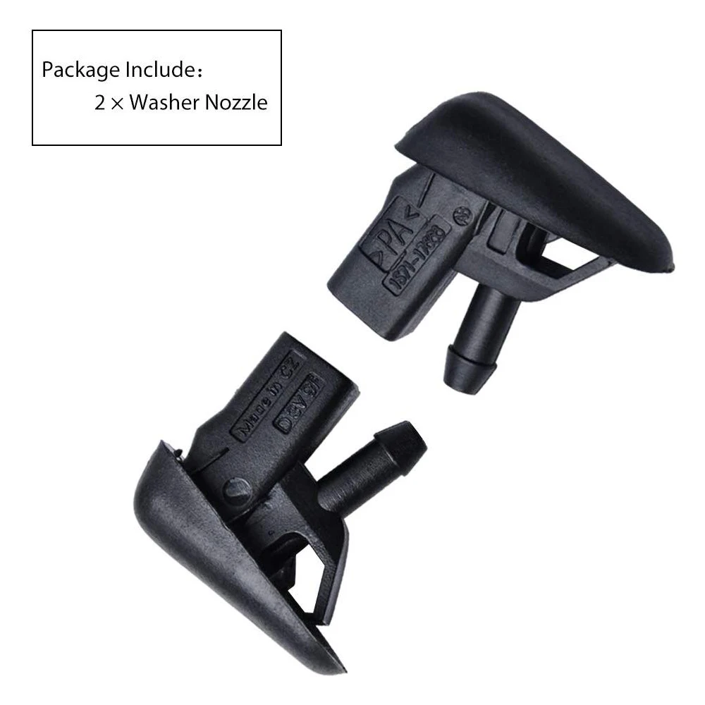 MIKKUPPA 2 Pcs Front Windshield Washer Nozzles for 2002-2007 Jaguar X Type Replaces OEM C2S 16868 C2S-16868 Spray Jet Kit | Автомобили и