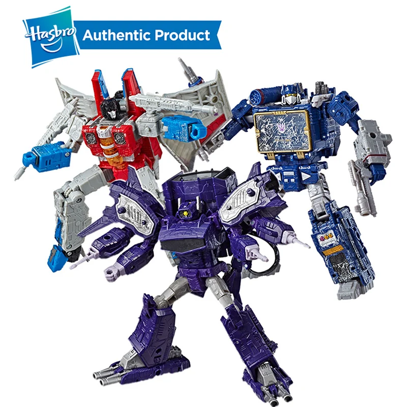 Hasbro Transformers Siege War для Cybertron Voyager WFC S24 Decepticons Starscream Soundwave модель детский | Игровые фигурки и трансформеры -33002744890