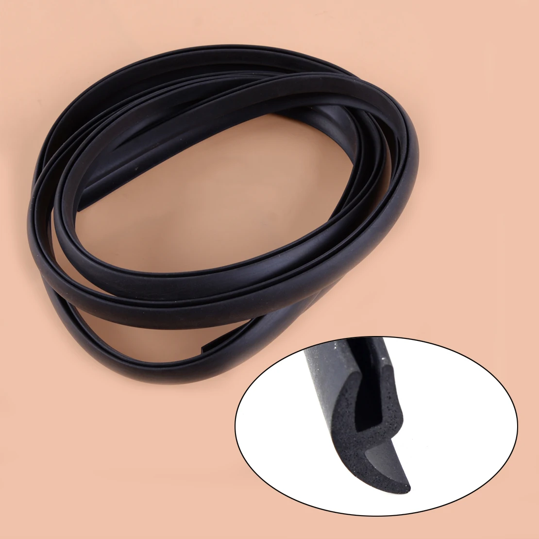 Beler 1 8 м черная резина универсальные автомобильные передние и задние Ветровые