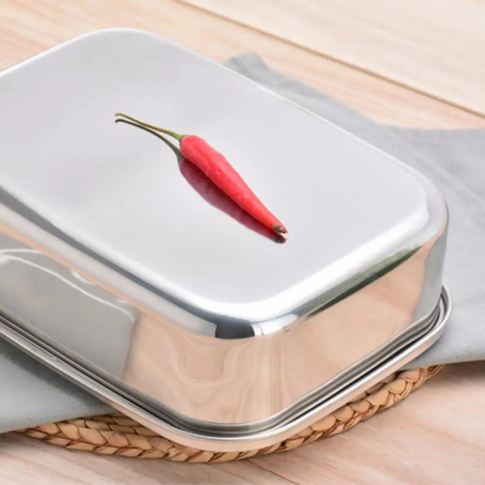 Ланч бокс для детский пищевой контейнер Bento box 304 Высший сорт из нержавеющей стали хранения термальная металлическая коробка для завтрака