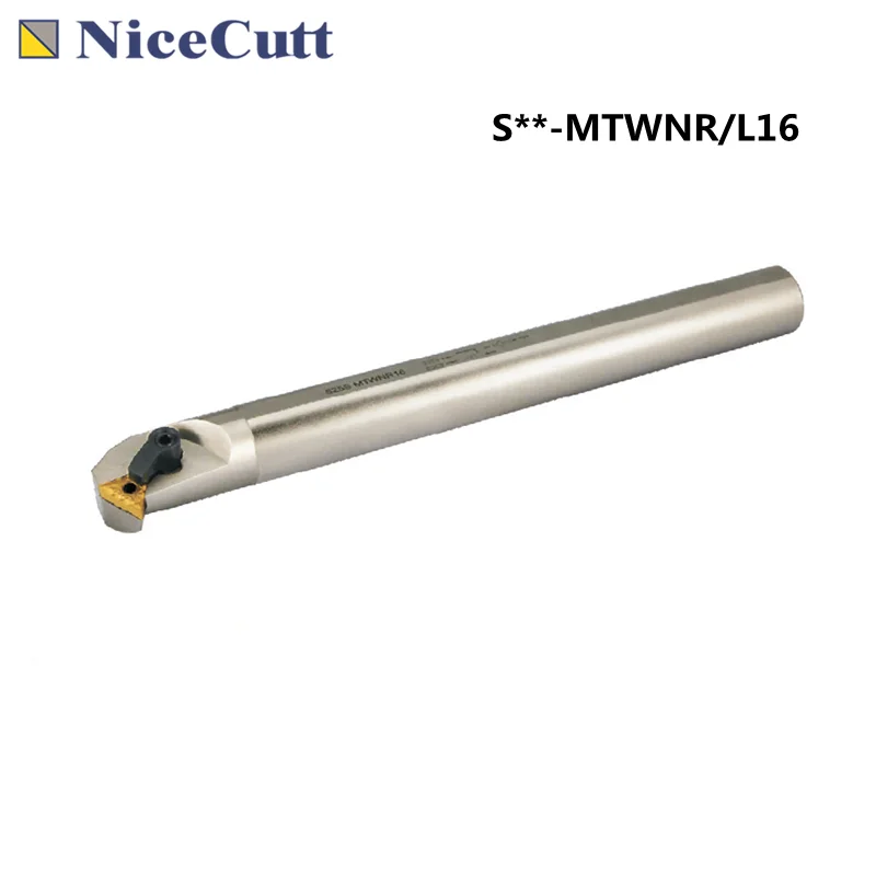 

Nicecutt Lathe Tools S**-MTWNR/L16 Internal Turning Tool Holder Boring Bar For Carbide Turning Insert TNMG1604 Blade инструменты