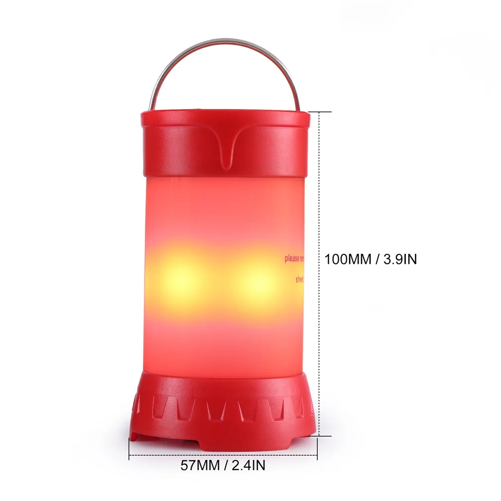 

HBD-CL06 3 Colors Waterproof USB Charging Outdoor Camping LED Lamp Emergency Lighting Long Lasting Lantern Hiking Light