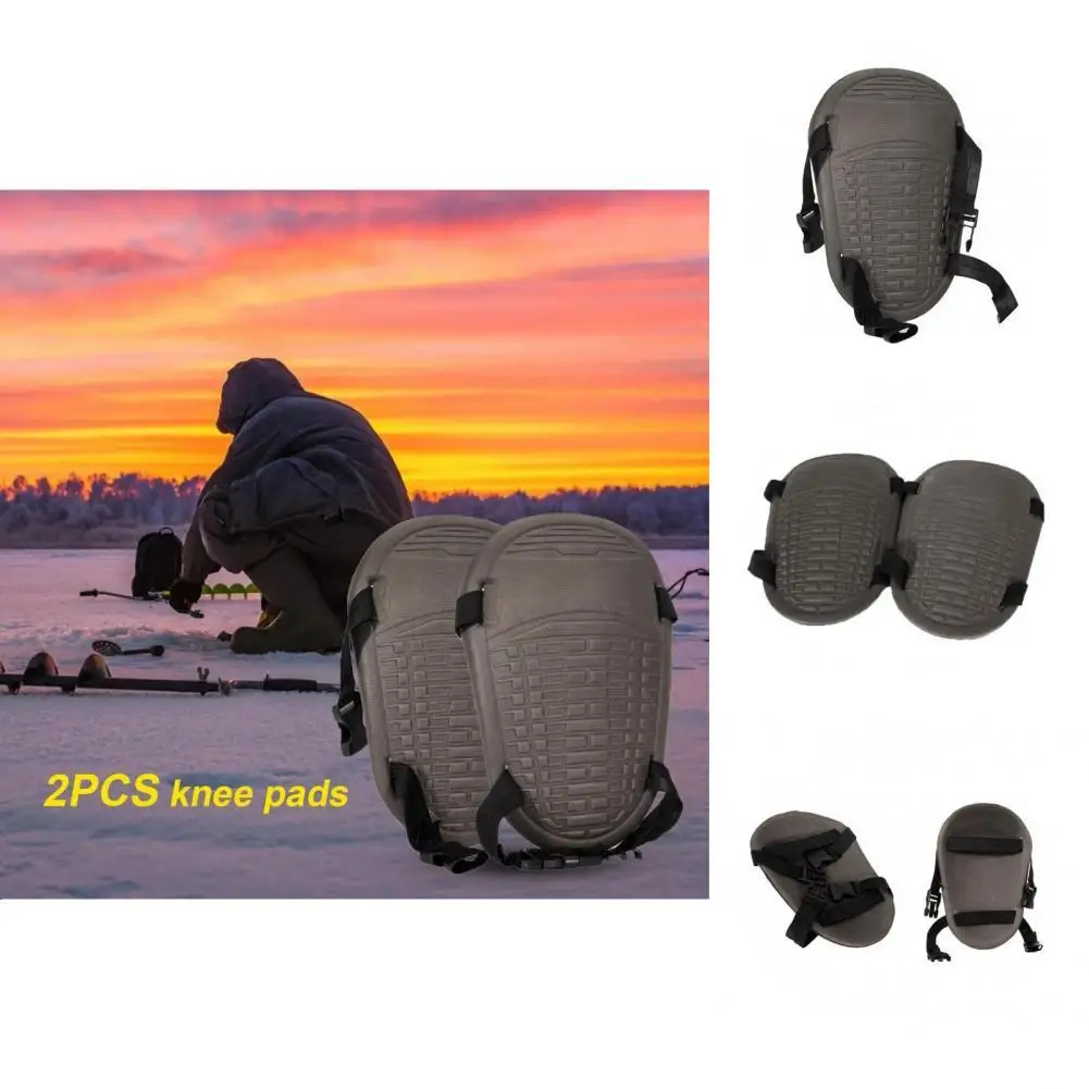 

Flexible 1 Pair Innovative Durable Unisex Knee Cap Pads Safe Kneepad Wear-resistant for Fishing