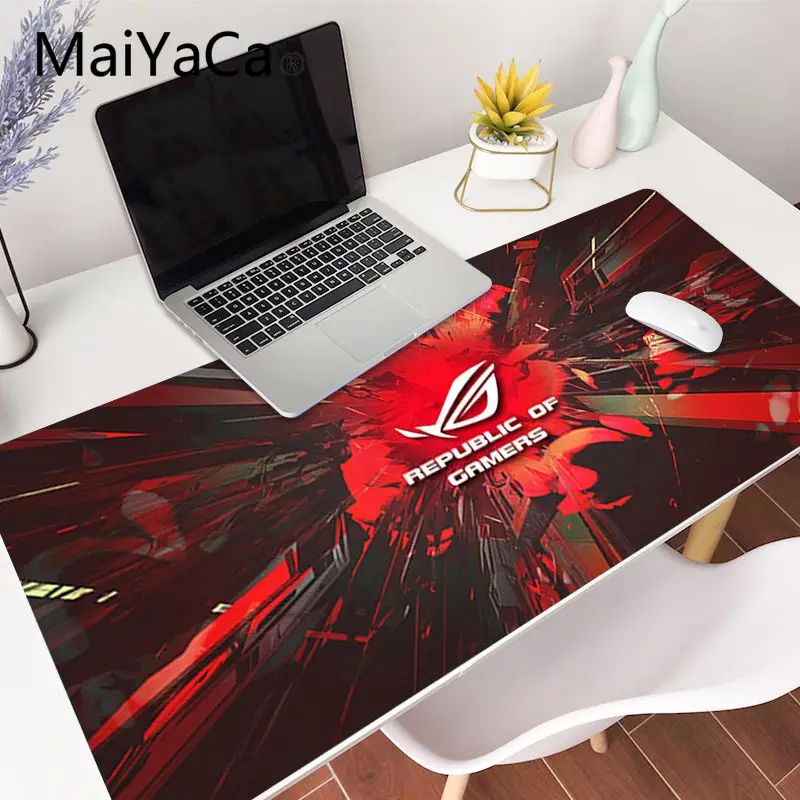 

Large Mousepad ASUS Non-Skid Rubber Republic Of Gamers Gaming Mouse pad Laptop Notebook Desk Mat For CSGO Dota lol Keyboard Pad