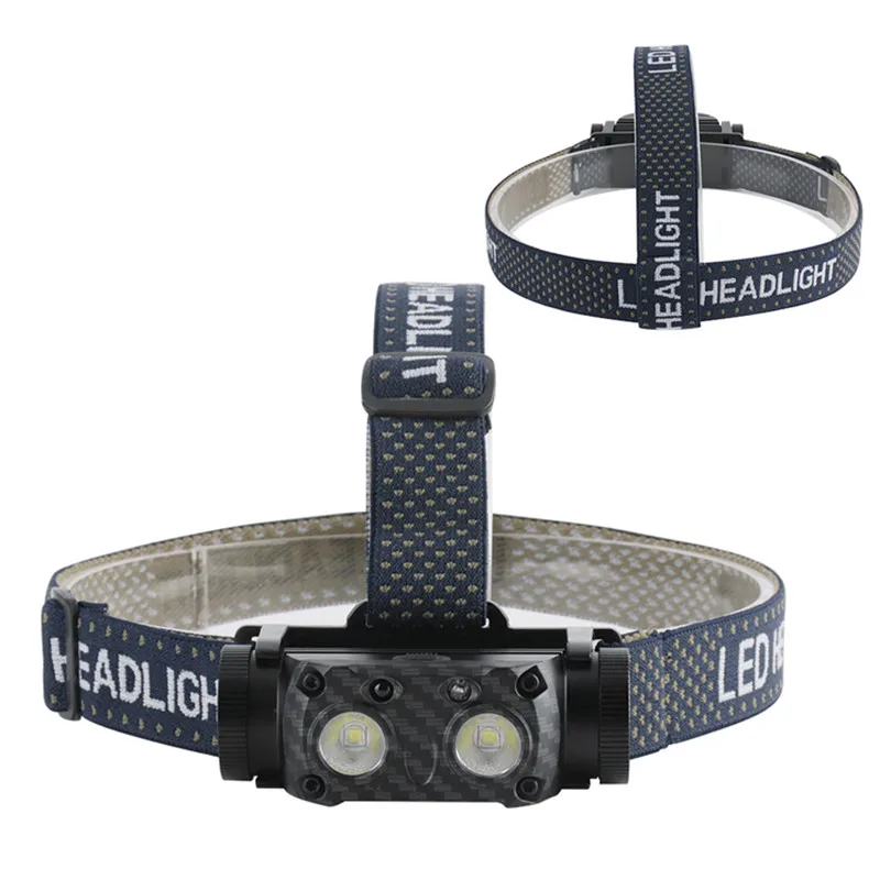 Налобный фонарь с ИК датчиком движения макс. 21700 лм|Налобные LED-фонари| |