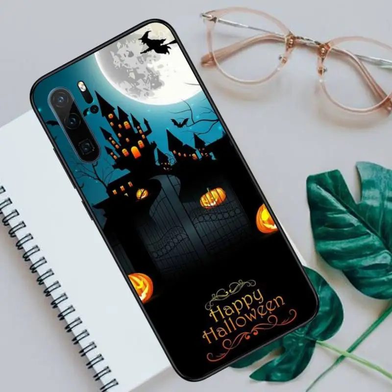 

Halloween pumpkin head Phone Case For Huawei honor Mate P 9 10 20 30 40 Pro 10i 7 8 a x Lite nova 5t