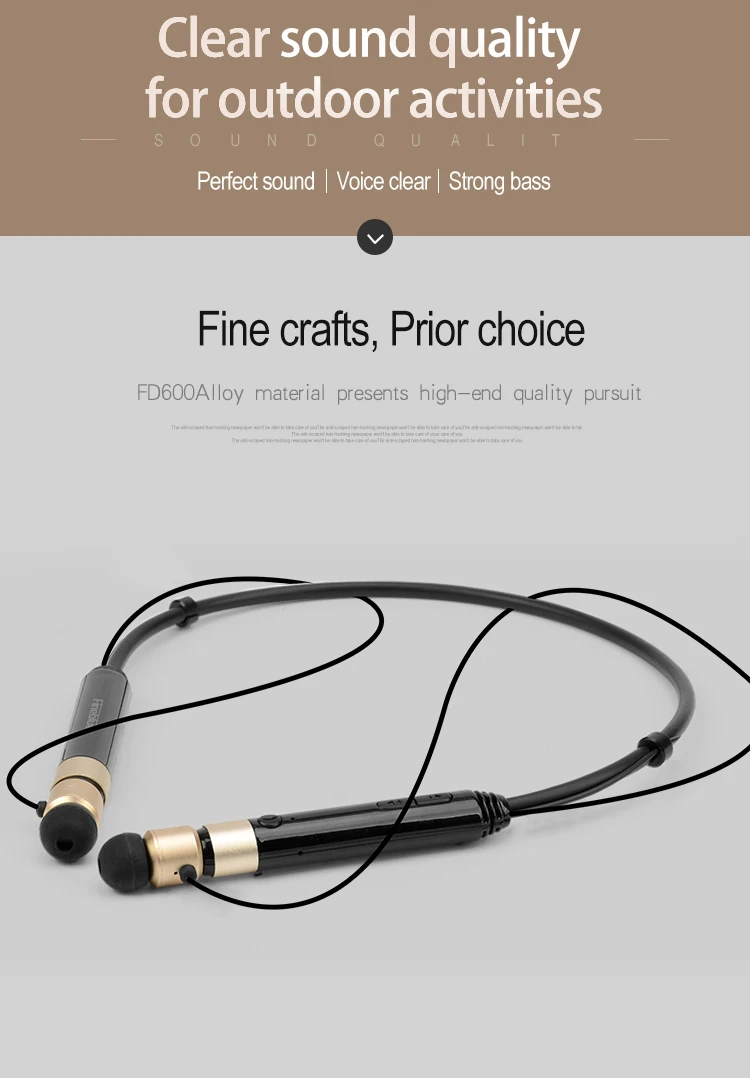 Fineblue FD600i беспроводной NFC auriculares Bluetooth стерео гарнитура наушники анти потеря вибрации голосовые подсказки спортивные наушники