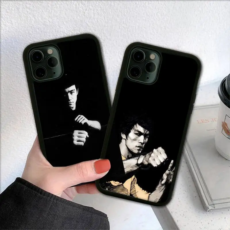 

Bruce Lee Phone Case For PC-Iphone 5 5s se 6 6s 7 8 11 12 X Xs Xr Pro Plus Max Mini Cover