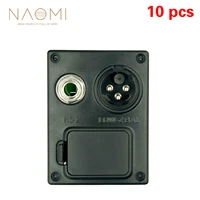 naomi 10 pcs 9v battery box holder case for acoustic guitar equalizer eq guitar parts accessories new