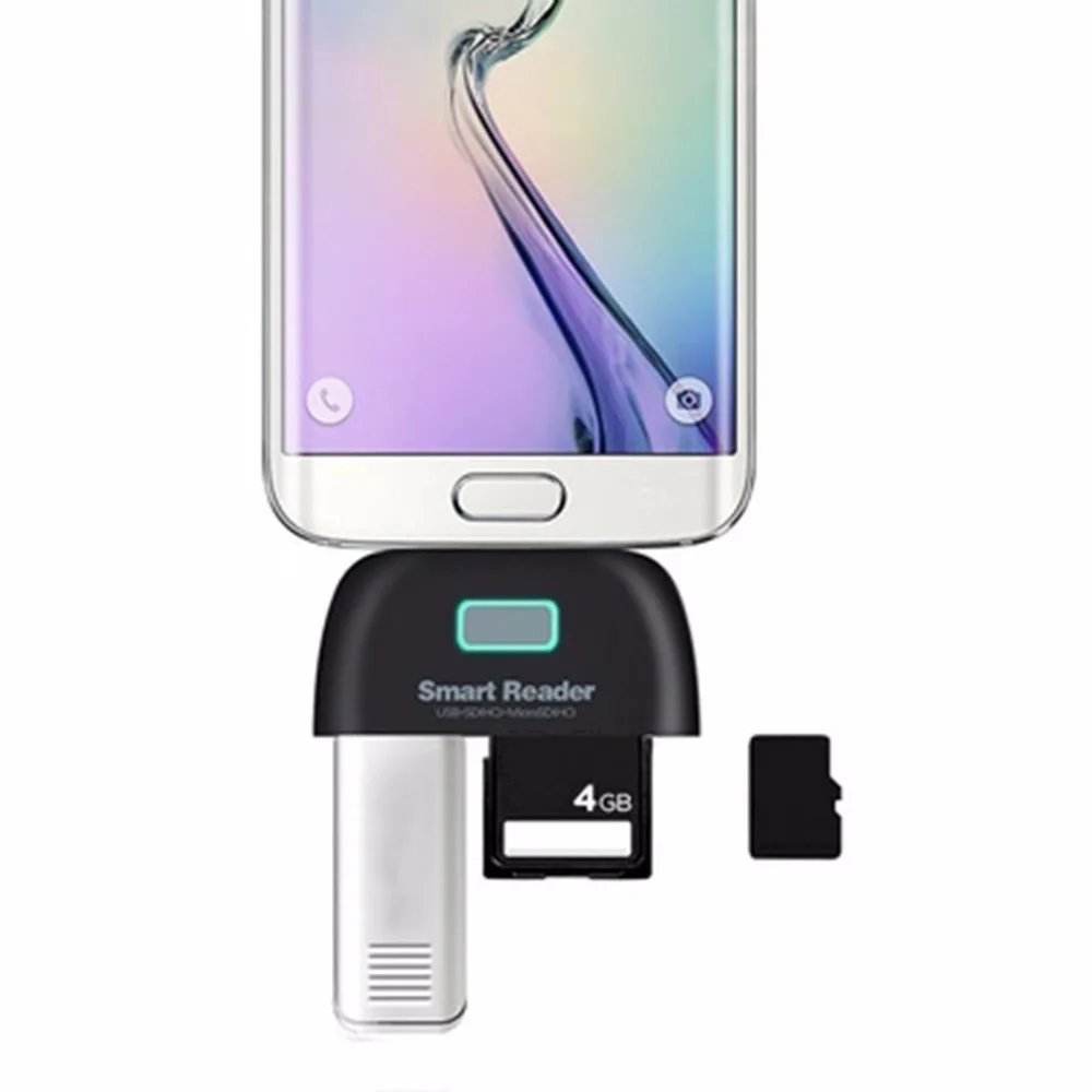 Устройство для чтения SD карт 2 в 1 USB 0 TF/Mirco SD|USB-хабы| |