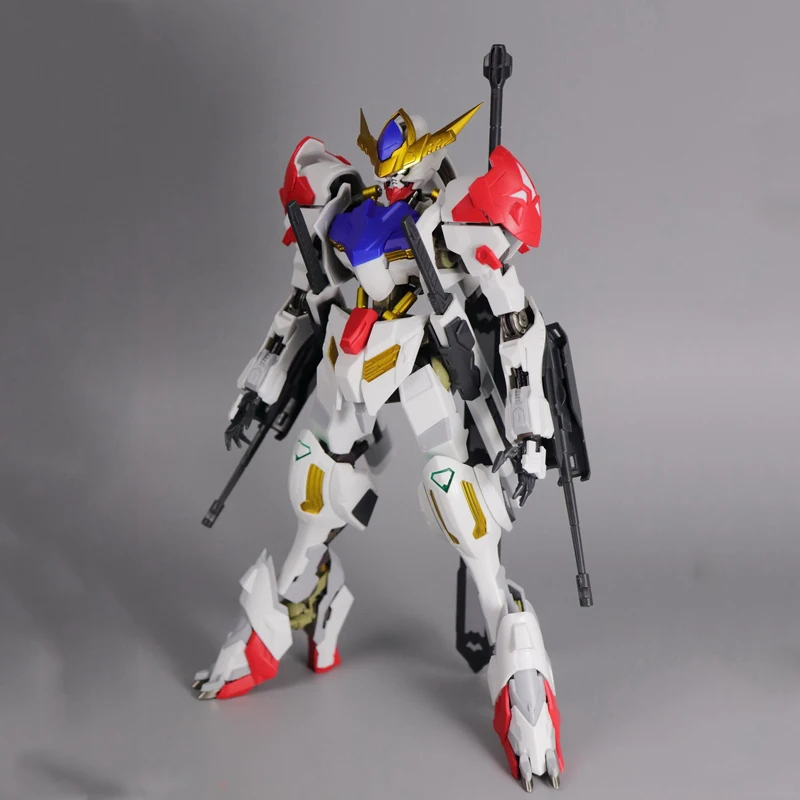 Alloy MG 1/100 ASW-G-08 Gundam Barbatos HIRM Full Color Transparent Outer Armor Assembly Model Action Toy Figures | Игрушки и хобби