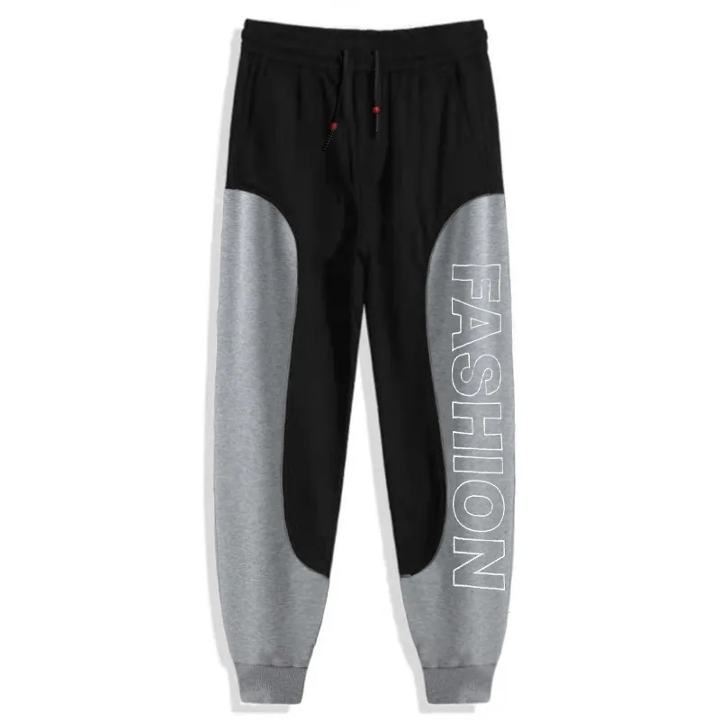 

New Arrival Fashion Cotton Year Loose Casual Pants Oversize Men Elastic Waist Full Length Sweatpants Plus Size 2XL-6XL 7XL 8XL