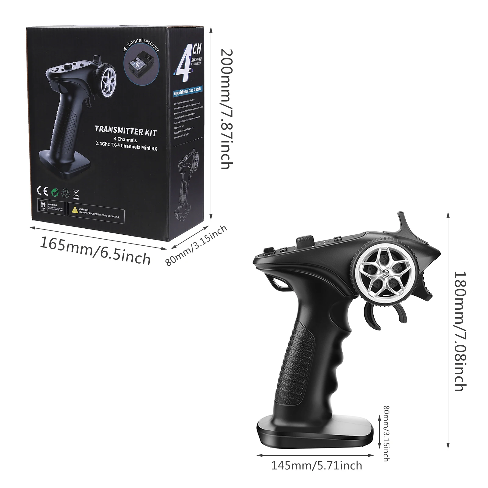 φ tx4 24 ghz 4ch радиосистема передатч