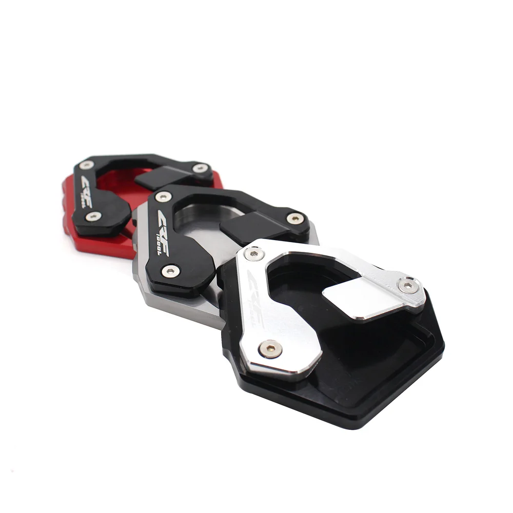 

For Honda CRF1000L CRF 1000L Africa Twin ABS/DCT 2016 2017 Motorcycle Kickstand Foot Side Stand Extension Pad Support Plate