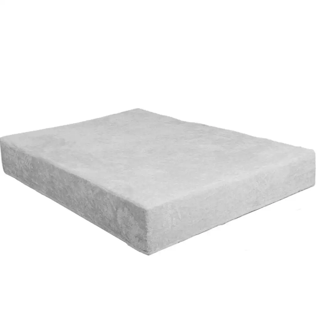 

Bedding Fitted Sheet Winter Warm Deep Pocket Mattress Protector Solid Color Easy Care for Bedroom Hotel