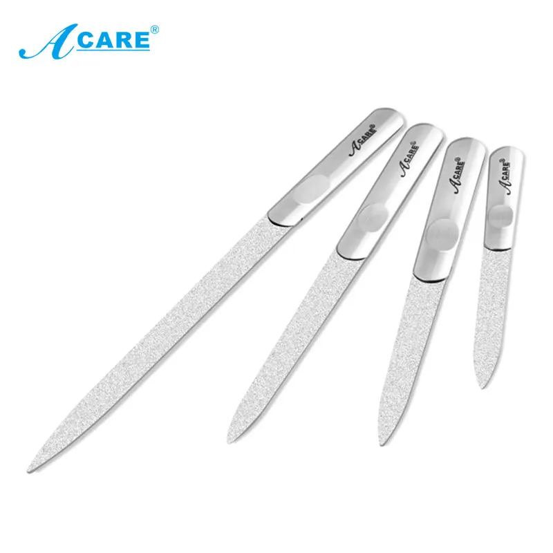 

Professional Stainless Steel Nail File Buffer Metal Double Side Grinding Rod Manicure Pedicure Scrub Nail Arts Tools