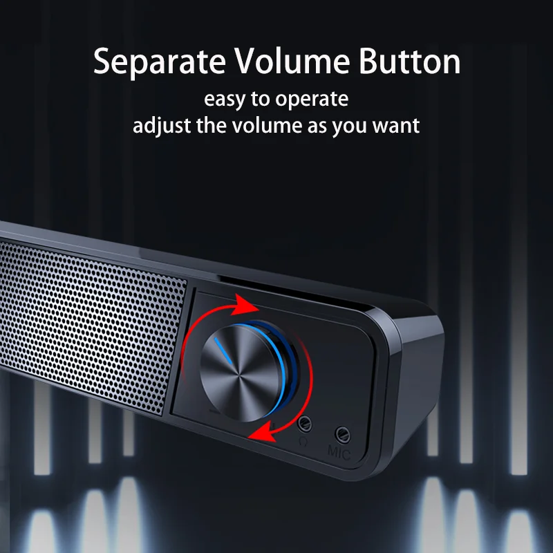 Новый ТВ звуковой бар AUX USB проводной и беспроводной Bluetooth домашний кинотеатр FM