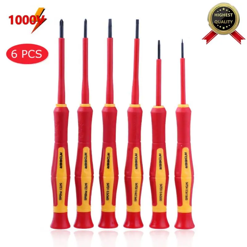 

Insulated Screwdrivers Set For Electrician Professional 1000V Magnetic Screw Hand Tool Presion Phillip Slotted Bits Screwdriver