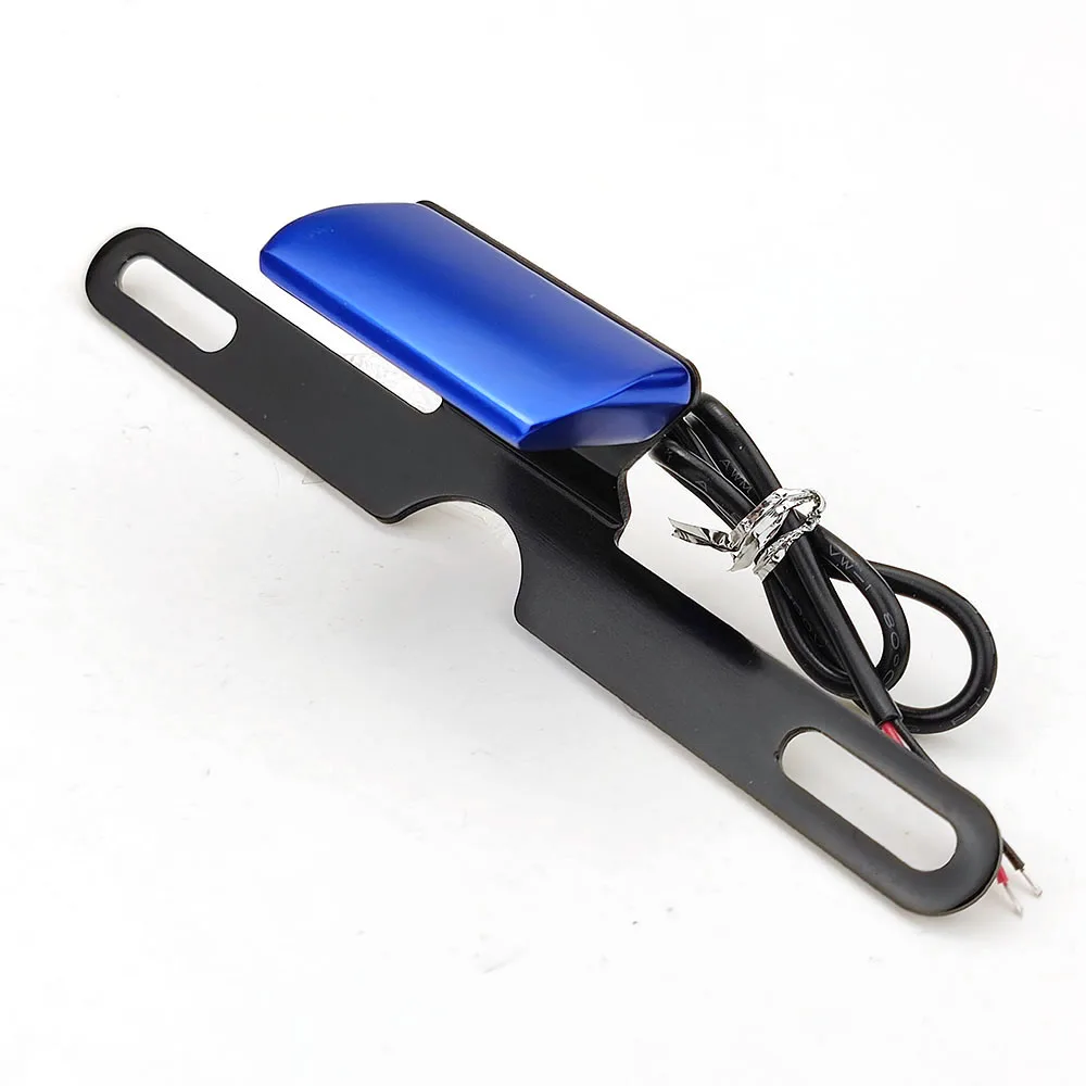 Универсальный Аксессуары для мотоциклов ЧПУ Алюминий Номерной знак свет Ducati