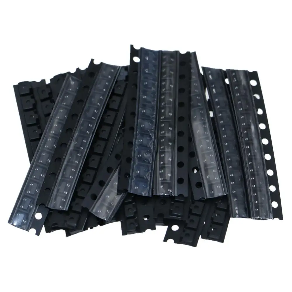 200 шт. 20 видов SMD соединительных транзисторов S8050/8550/9014/9015 упаковка SOT 23|Индукторы| |