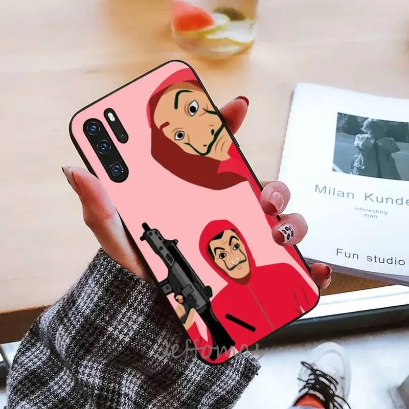 

Hot Spain TV Money Heist House Phone Case For Huawei P9 P10 P20 P30 Pro Lite smart Mate 10 Lite 20 Y5 Y6 Y7 2018 2019