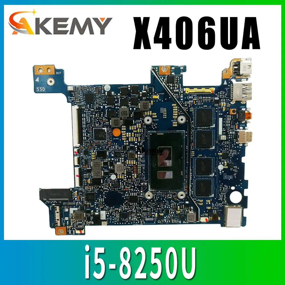 Материнская плата X406UA i5 8250U для For Asus X406UAR материнская ноутбука