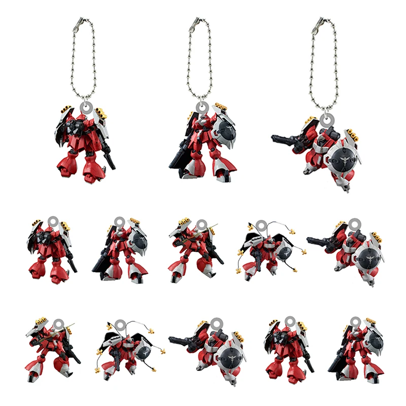 

Bandai RE100 Chad Duojia Cartoon Anime Shape Epoxy Resin Pendant Gundam Keychain Acrylic Doll Key Chain Creative Jewelry FZS103