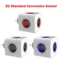 eu standard conversion socket smart outlet extension adapter power strip socket without usb eu plug power cube power strip