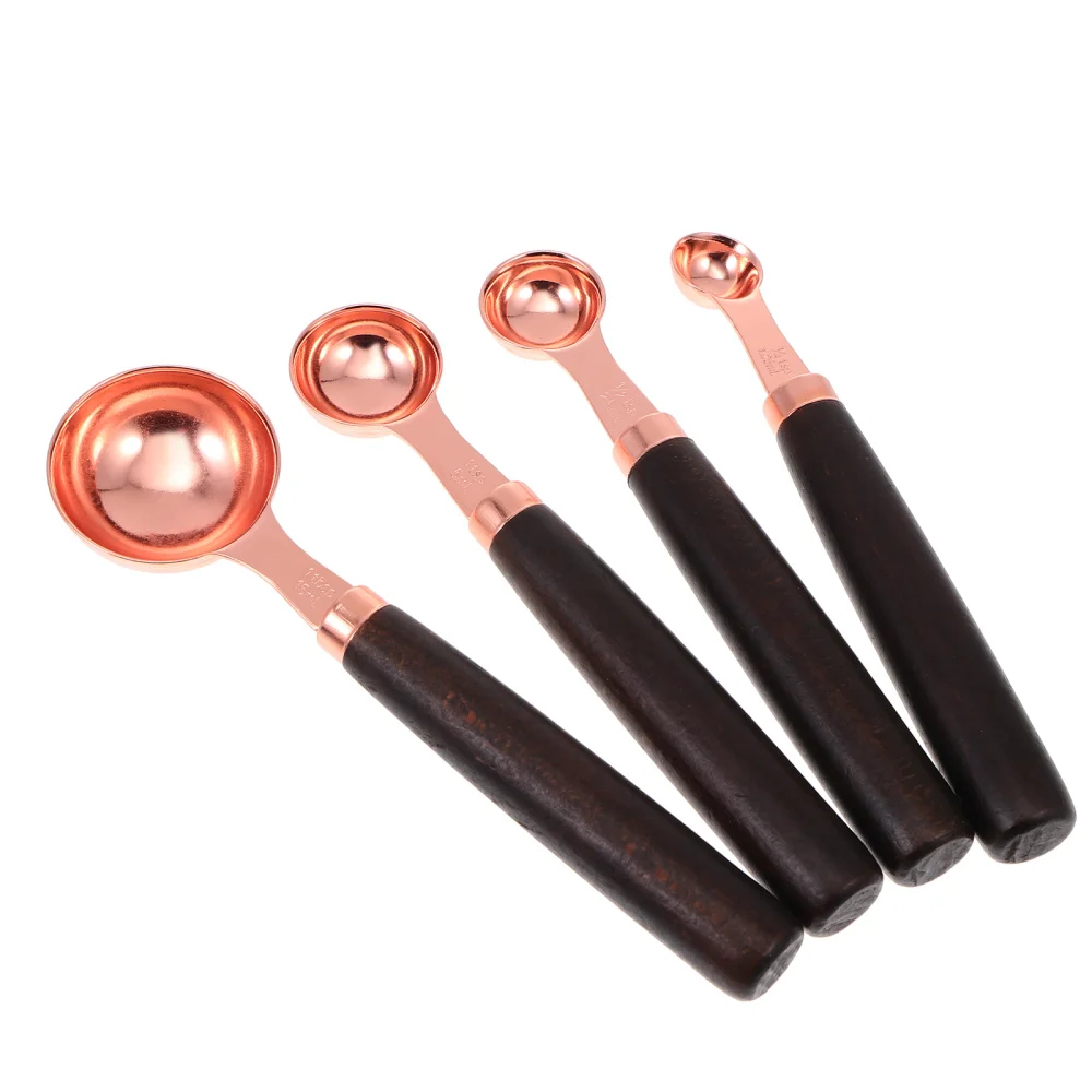 

4pcs Flour Measuring Spoon Cooking Scale Spoons Kitchen Baking Measure Tool
