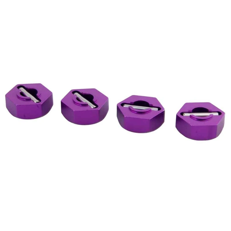 

8Pcs RC Model Car 1/10 Hexagon Wheel Seat 12MM Coupler with Pin