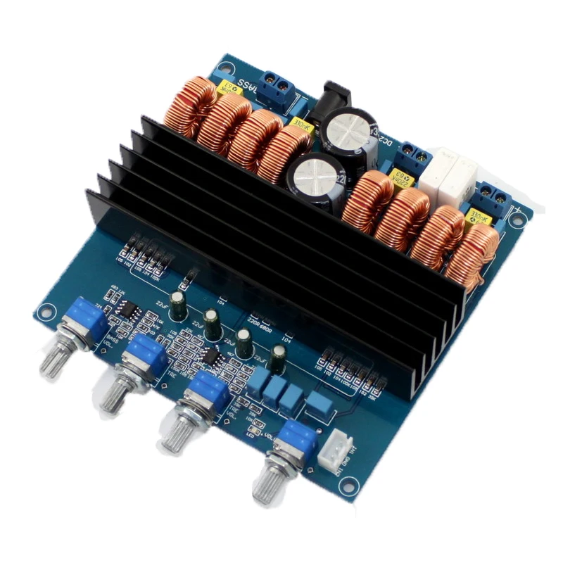 

200W+100W*2 Power Amplifier Board DC24-32V TDA7498 2.1 Class D Digital Power Amplifier Board Super TPA3116 Original TL072